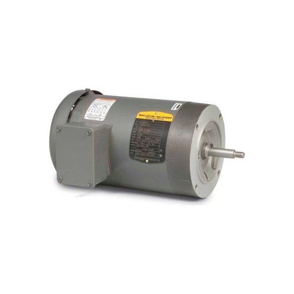 Baldor-Reliance Motor JM3458, .33HP, 1725RPM, 3PH, 60HZ, 56J, 3413M, TEFC, F1